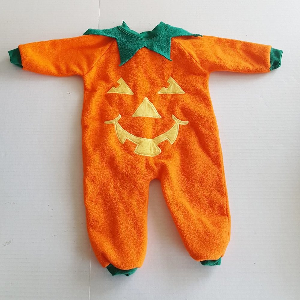 PUMPKIN Halloween Costume 12M Adorable Onesie